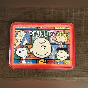 Aquarius Peanuts Special Edition Playing Card Set Tin Box 2 Deck of Cards NEW